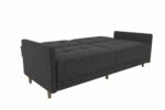 Dorel Andora Sprung Sofa Bed in Grey Linen-21364