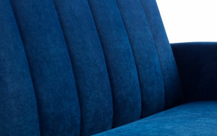 Julian Bowen Afina Sofa Bed in Blue Velvet-21812