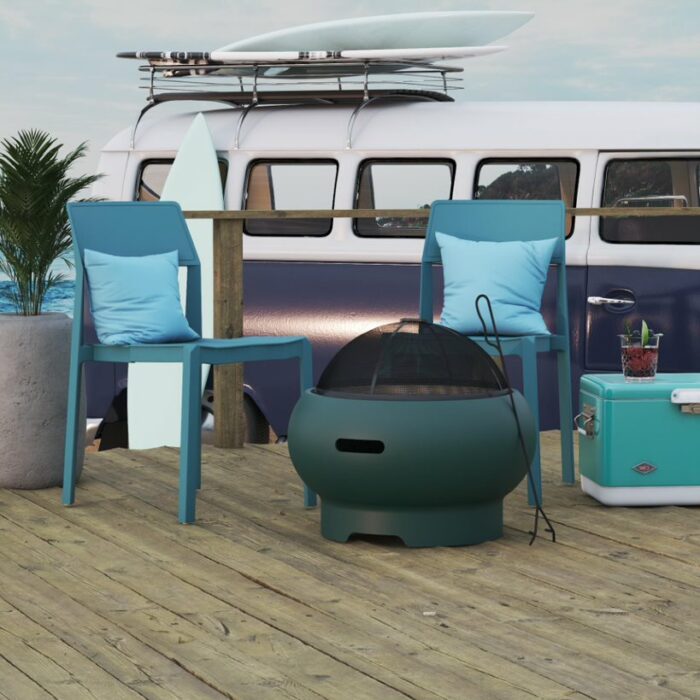 Novogratz Asher Firepit & BBQ 22" choice of colours-21831