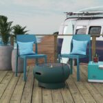 Novogratz Asher Firepit & BBQ 22" choice of colours-21833