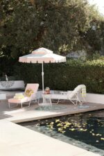 Novogratz Connie Luxury Sun Lounger Rosewater Pink -21884