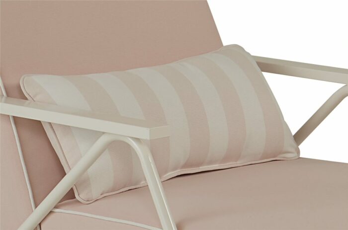 Novogratz Connie Luxury Sun Lounger Rosewater Pink -21882