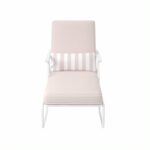 Novogratz Connie Luxury Sun Lounger Rosewater Pink -21878