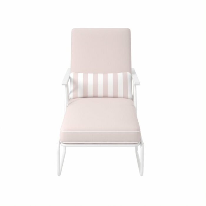 Novogratz Connie Luxury Sun Lounger Rosewater Pink -21878