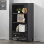 Dorel Piper Bookcase - Cream or Black-22163
