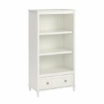 Dorel Piper Bookcase - Cream or Black-0