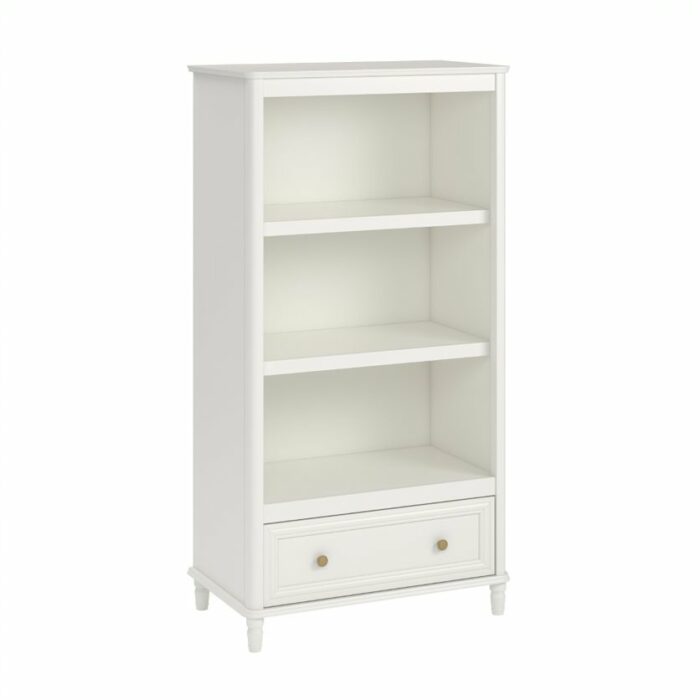 Dorel Piper Bookcase - Cream or Black-0