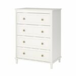 Dorel Piper 4 Drawer Dresser Chest - Cream or Black-22176