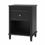 Dorel Piper 1 Drawer Night Stand - Cream or Black-22207