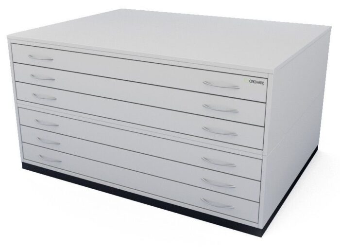 Orchard A0 6 Drawer Traditional Plan Chest - choice of 4 colours-22568