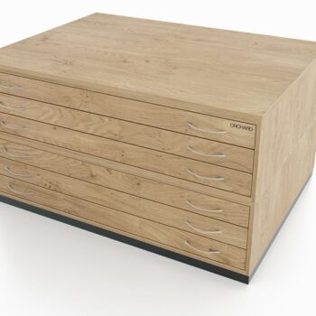 Orchard A0 6 Drawer Traditional Plan Chest - choice of 4 colours-0