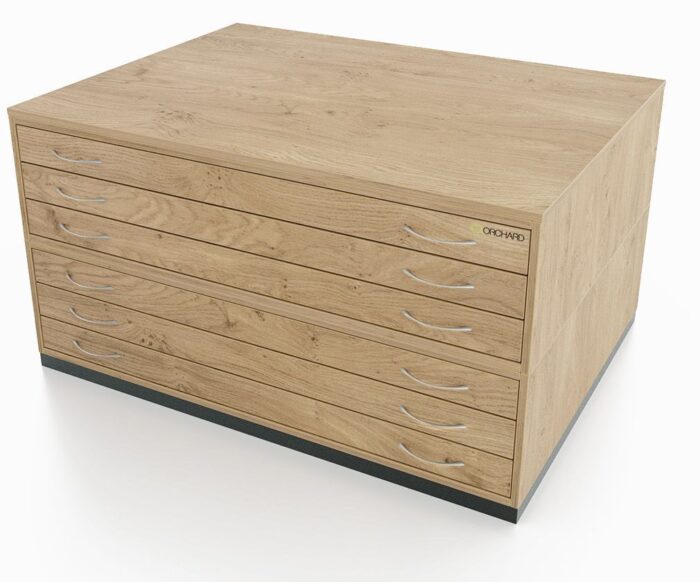 Orchard A0 6 Drawer Traditional Plan Chest - choice of 4 colours-0