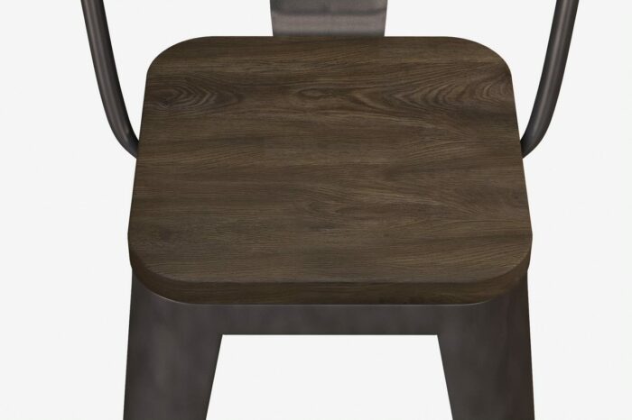 Dorel Luxor 24" Counter Stool Silver, Gunmetal, Bronze, Copper or White Pack of 2-22488