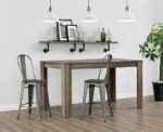 Dorel Luxor 24" Counter Stool Silver, Gunmetal, Bronze, Copper or White Pack of 2-22491
