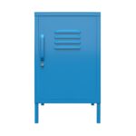 Novogratz Cache Metal Locker End Table Blue/Mint/Orange/Yellow-22746