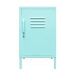 Novogratz Cache Metal Locker End Table Blue/Mint/Orange/Yellow-22747