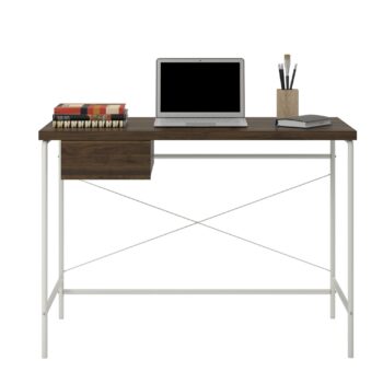 Novogratz Webster Computer Desk Walnut -0