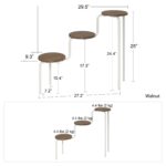 Novogratz Webster Plant Stand Walnut -22822
