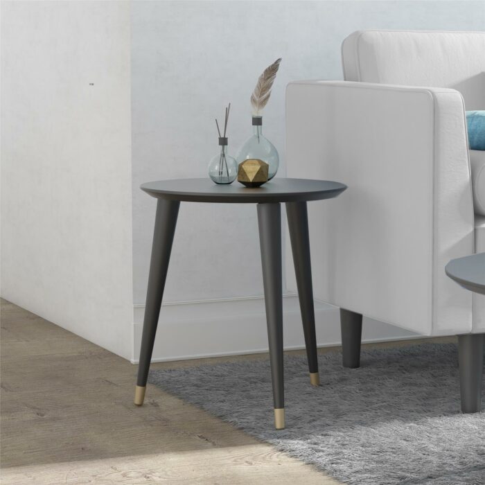 Novogratz Kennington End Table Black/Espresso -22803