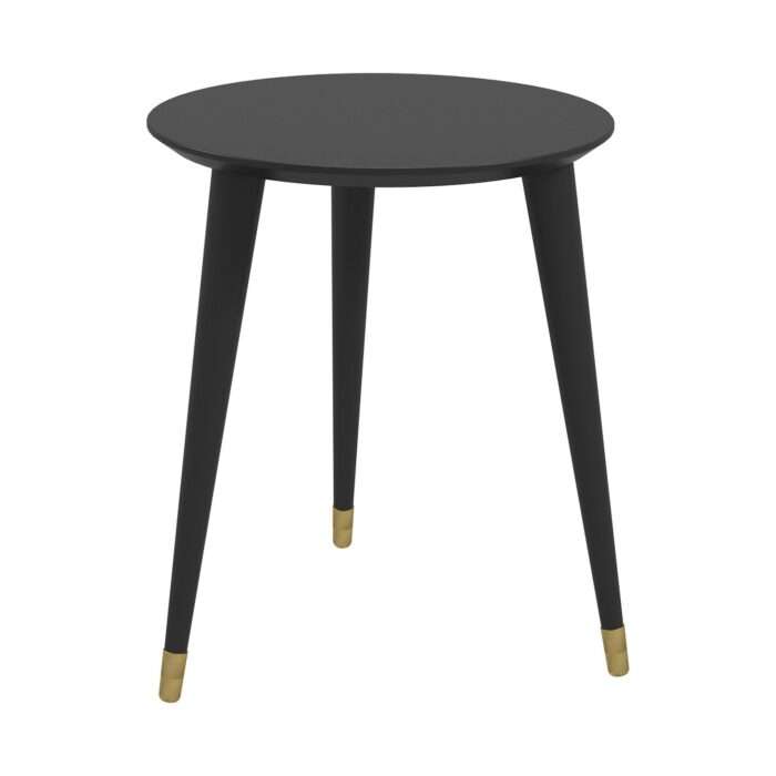 Novogratz Kennington End Table Black/Espresso -0