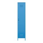 Novogratz Cache Single Metal Locker Storage Cabinet Blue/Mint/Orange/Yellow-22765