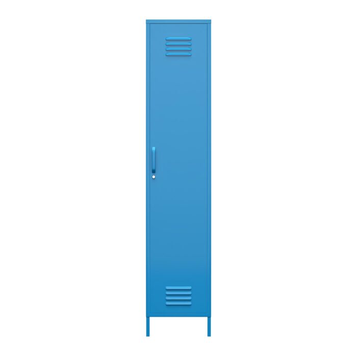 Novogratz Cache Single Metal Locker Storage Cabinet Blue/Mint/Orange/Yellow-22765