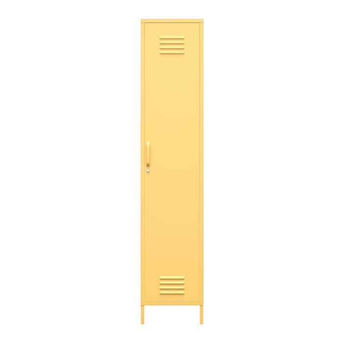 Novogratz Cache Single Metal Locker Storage Cabinet Blue/Mint/Orange/Yellow-22761