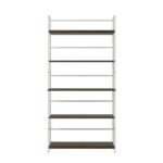 Novogratz Webster 5 Shelf Bookcase Walnut-22808