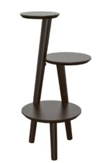 Novogratz Brittany Retro Plant Stand in Walnut wood veneer-22661