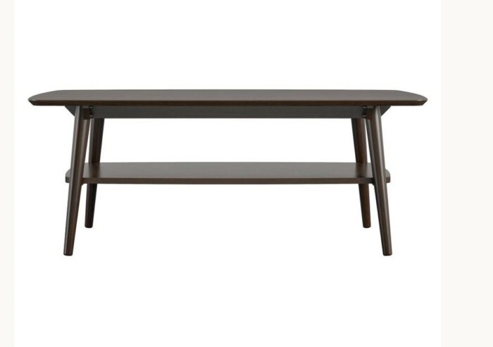 Novogratz Brittany Coffee Table walnut finish on wood veneer -22667