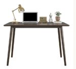 Novogratz Brittany Desk walnut finish on wood veneer -0