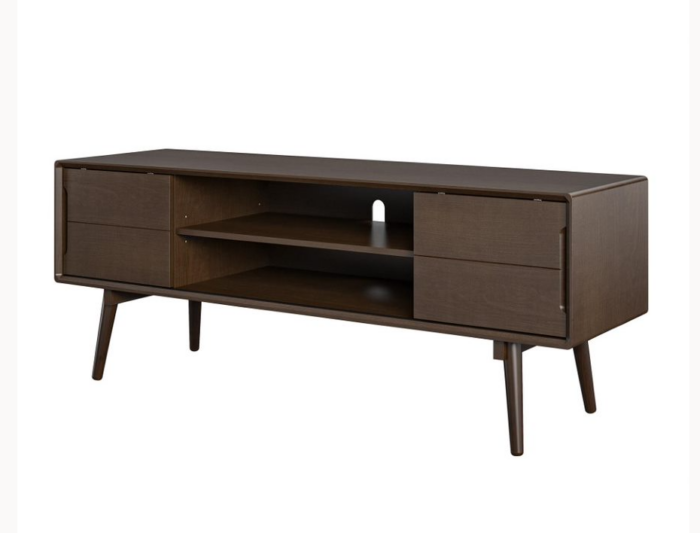Novogratz Brittany TV Stand 55” Walnut Veneer-22679