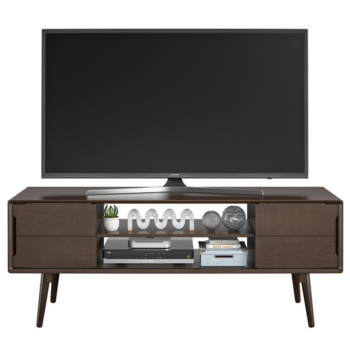 Novogratz Brittany TV Stand 55” Walnut Veneer-0