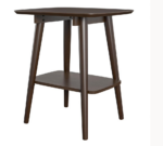 Novogratz Brittany End Table walnut finish on wood veneer-22684