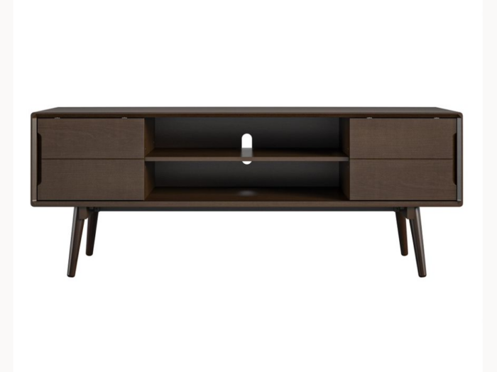 Novogratz Brittany TV Stand 55” Walnut Veneer-22677