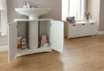 GFW Colonial Underbasin Bathroom Cupboard in White-23974