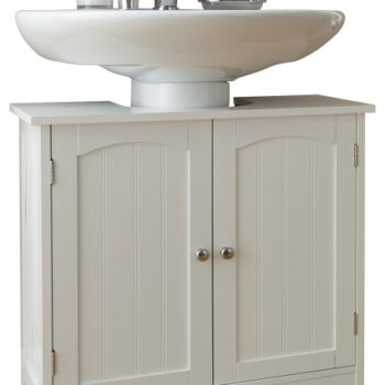 GFW Colonial Underbasin Bathroom Cupboard in White-0