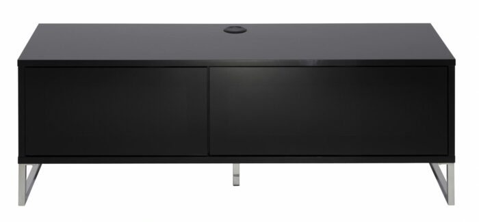 Alphason Helium Floor Standing or Wall Mounted TV Unit in Black White or Oak & White-23202