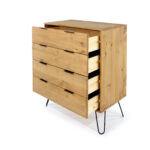 Core Augusta 4 drawer chest of drawers in antique waxed pine-23646