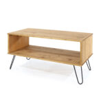 Core Augusta open coffee table in antique waxed pine-23665