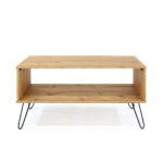 Core Augusta open coffee table in antique waxed pine-23664