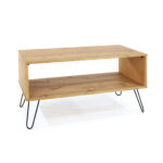 Core Augusta open coffee table in antique waxed pine-0