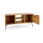 Core Augusta 2 door flat screen TV unit in antique waxed pine-23668