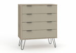 Core Augusta 4 drawer chest of drawers in driftwood and calico effect-0
