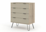 Core Augusta 4 drawer chest of drawers in driftwood and calico effect-23697