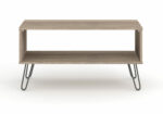 Core Augusta open coffee table in driftwood and calico effect-23733