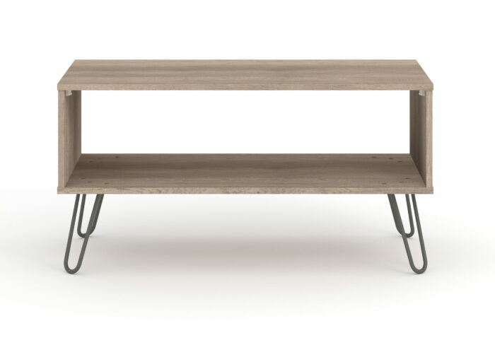 Core Augusta open coffee table in driftwood and calico effect-23733