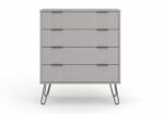 Core Augusta 4 drawer chest of drawers in grey-23778