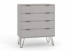 Core Augusta 4 drawer chest of drawers in grey-0