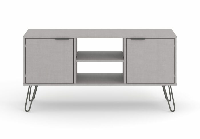 Core Augusta 2 door flat screen TV unit in grey-23831